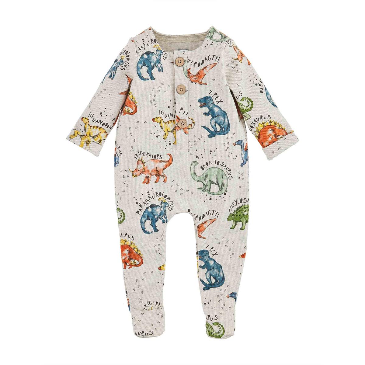Dino Print Sleeper/Mud Pie