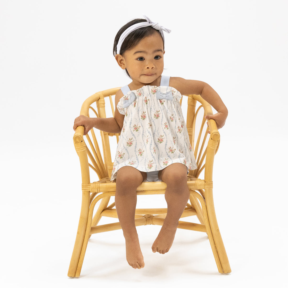 Heirloom Rose Stripe Top w/ Bloomer/Angel Dear