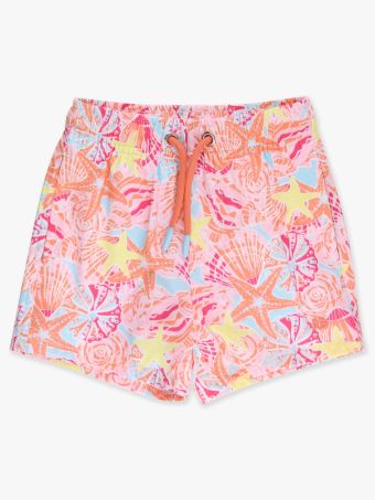 Sunset Seashells Swim Trunks/Rugged Butts