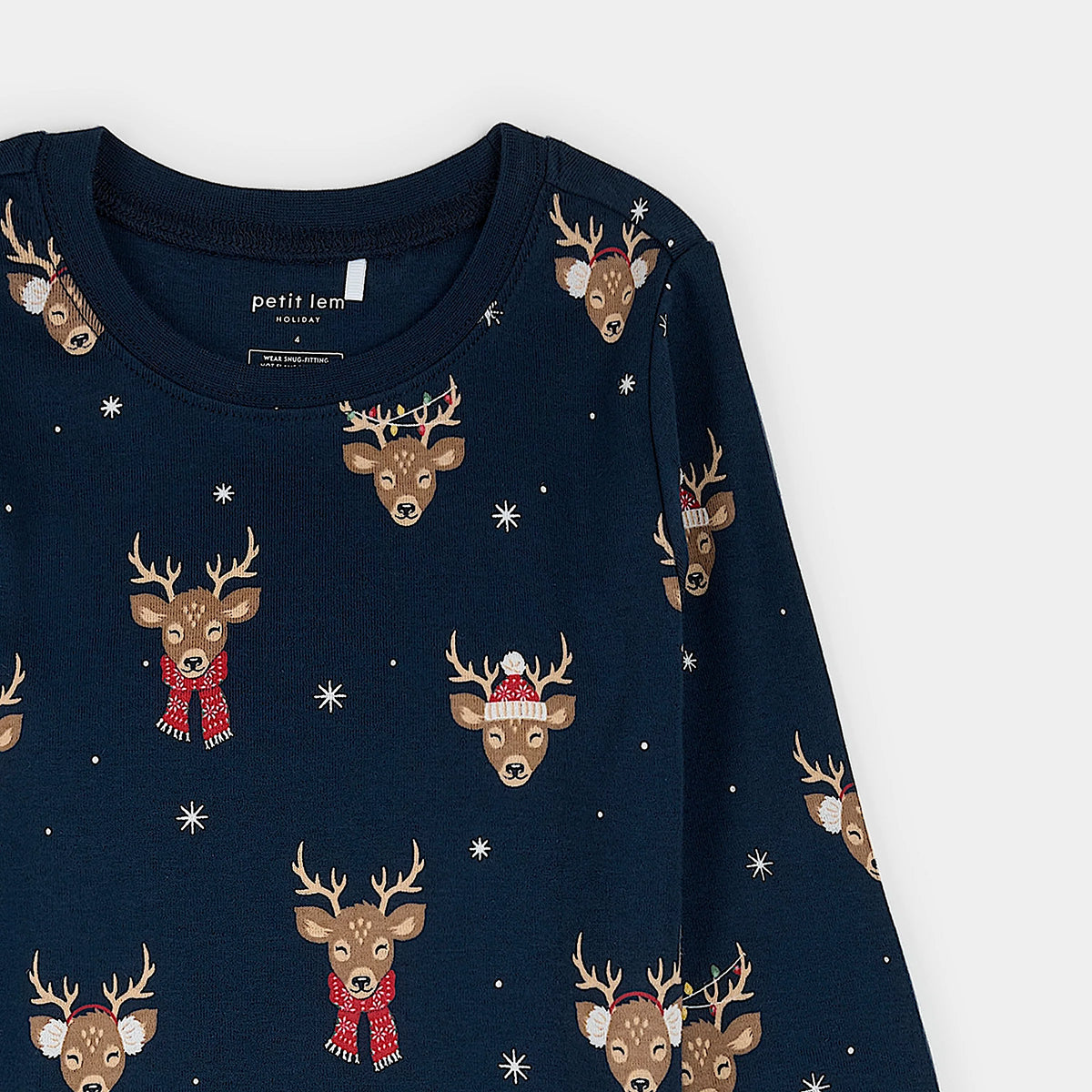 Reindeer Print PJ/Petit Lem
