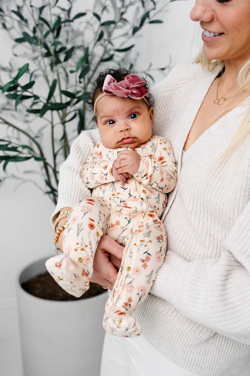 Rachel Zipper Footie/Lou Lou