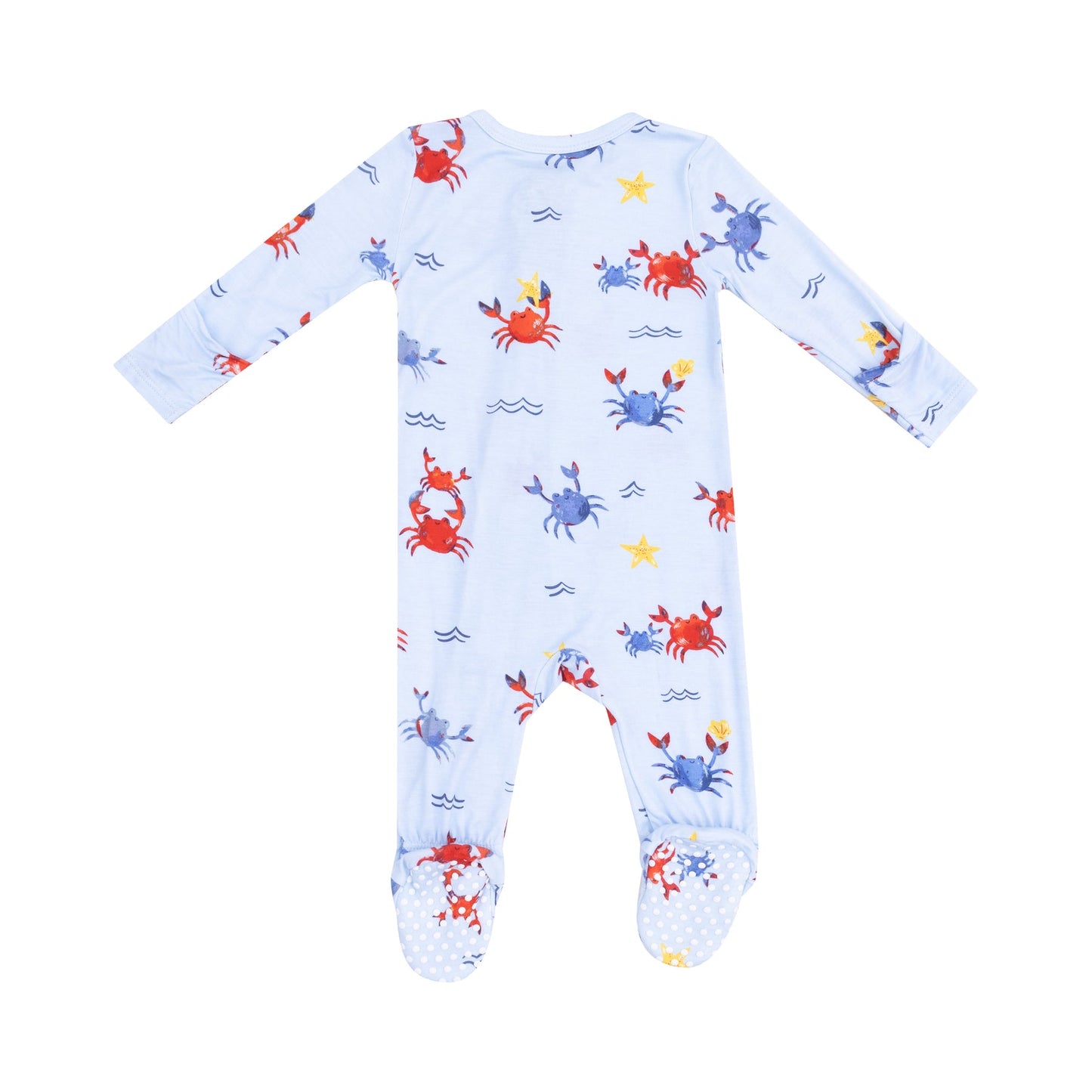 Crayon Crabs Zipper Footie/Angel Dear