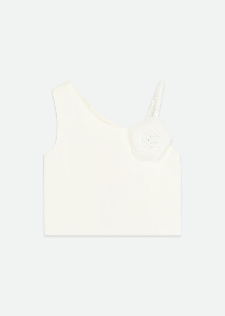 Cubist One Shoulder Top/Angels Face