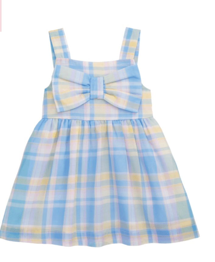 Madras Plaid Easter Dress/Mud Pie