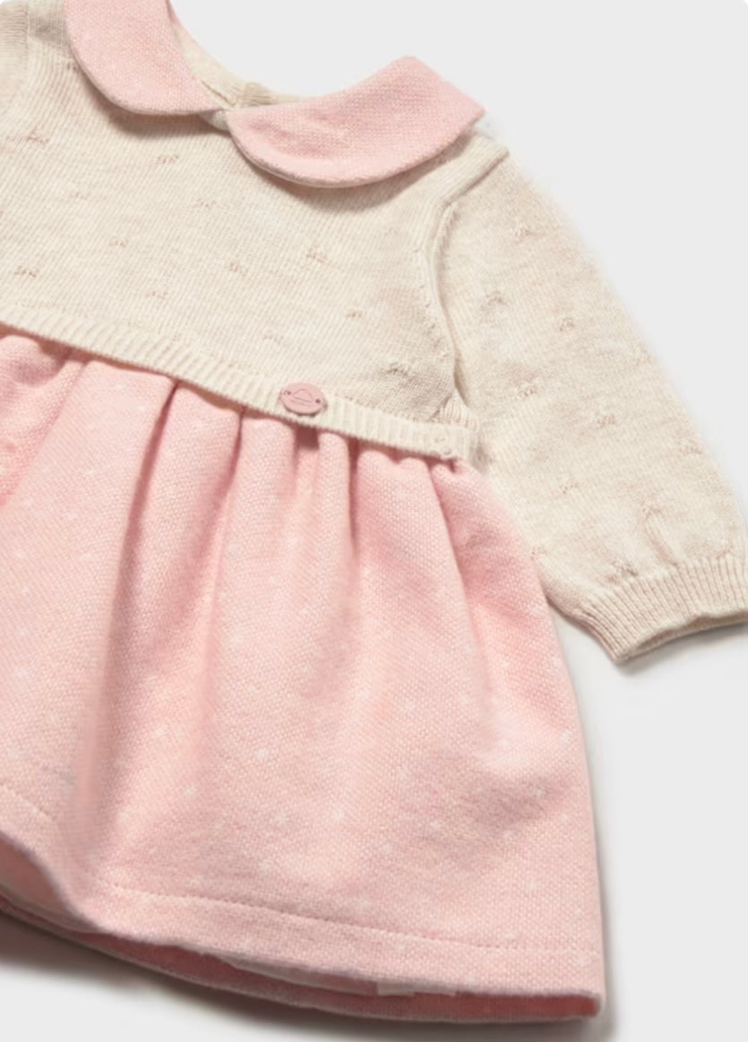 Baby Girl Knit Dress/Mayoral