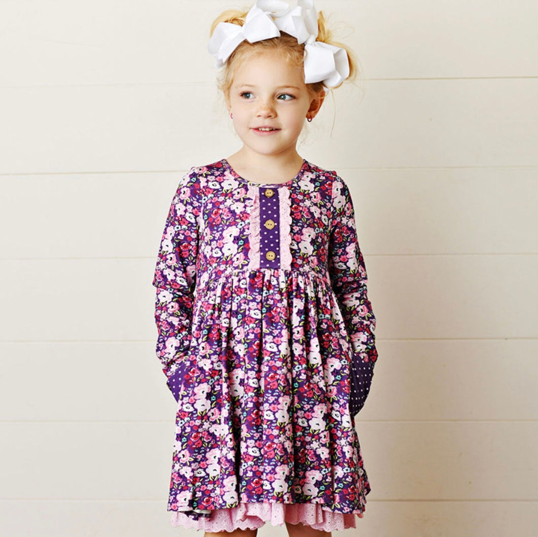 Pocket Eyelet Dress/Serendipity