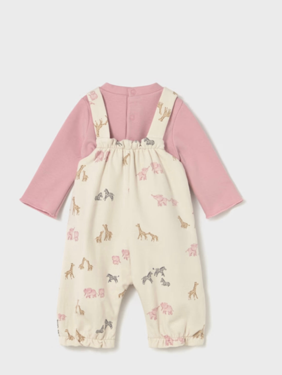 Girl Animal Dungaree Set/Mayoral