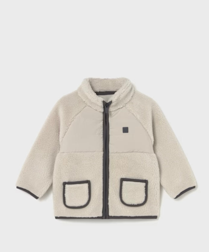 Sherpa Zip Sweatshirt/Mayoral