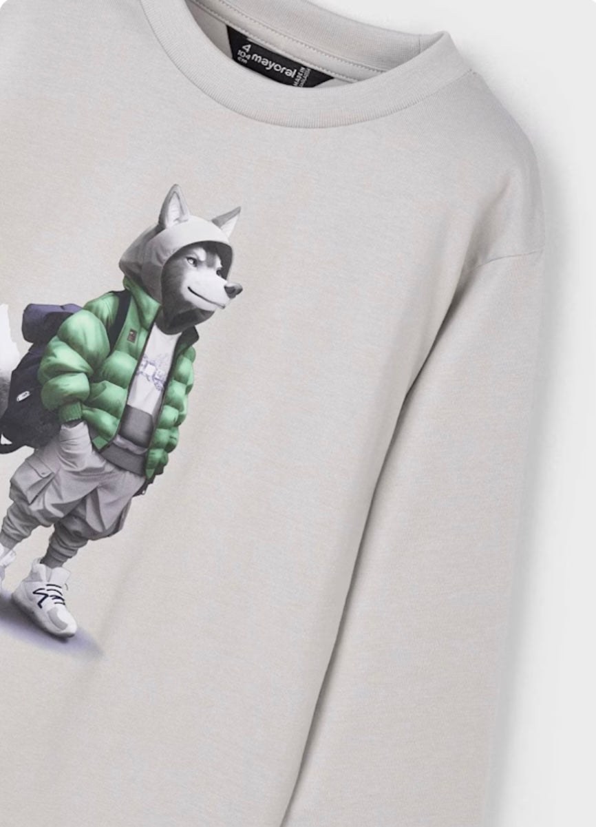 L/S Wolf Top 4083/Mayoral