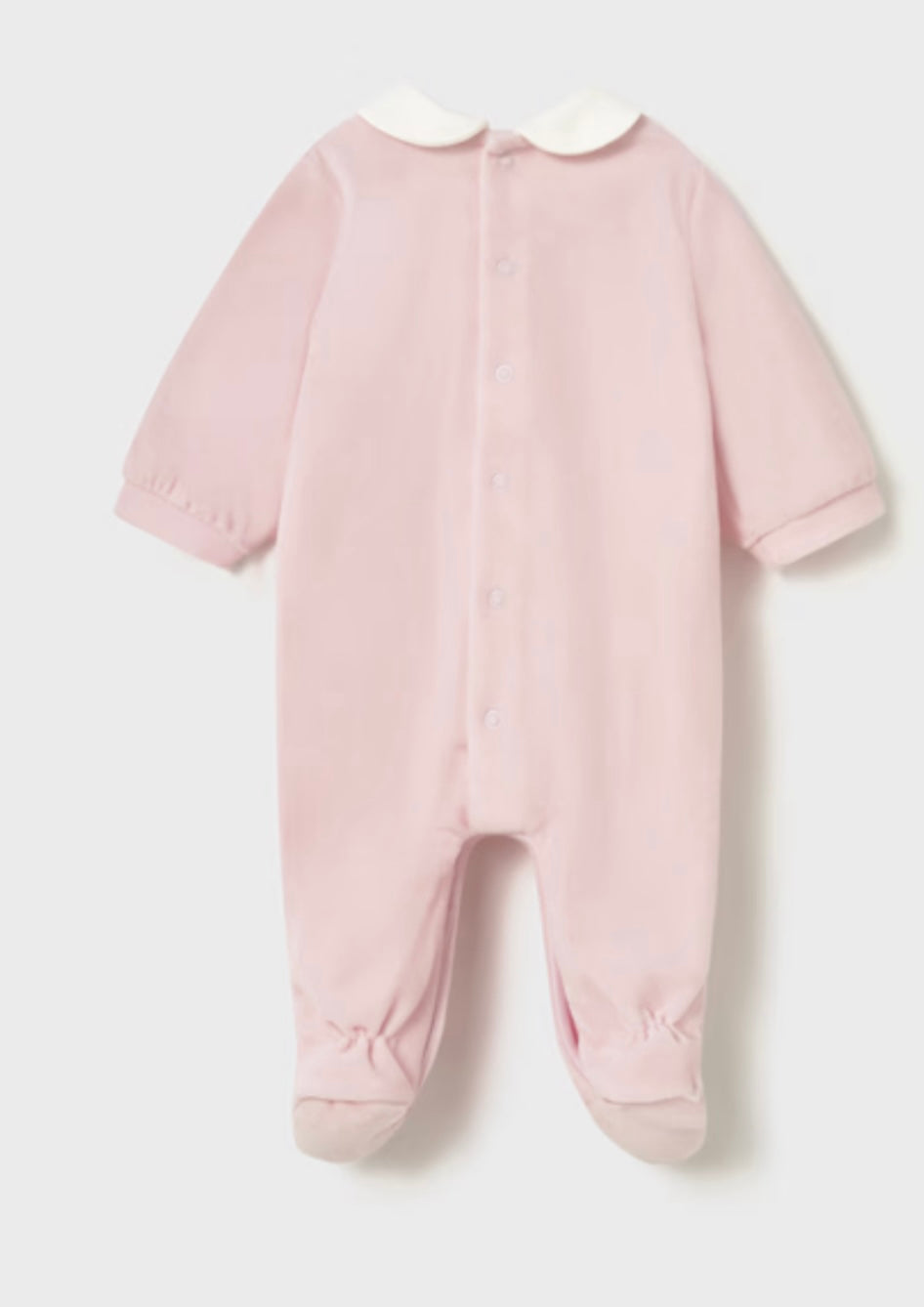 Flower Velour Onesie/Mayoral