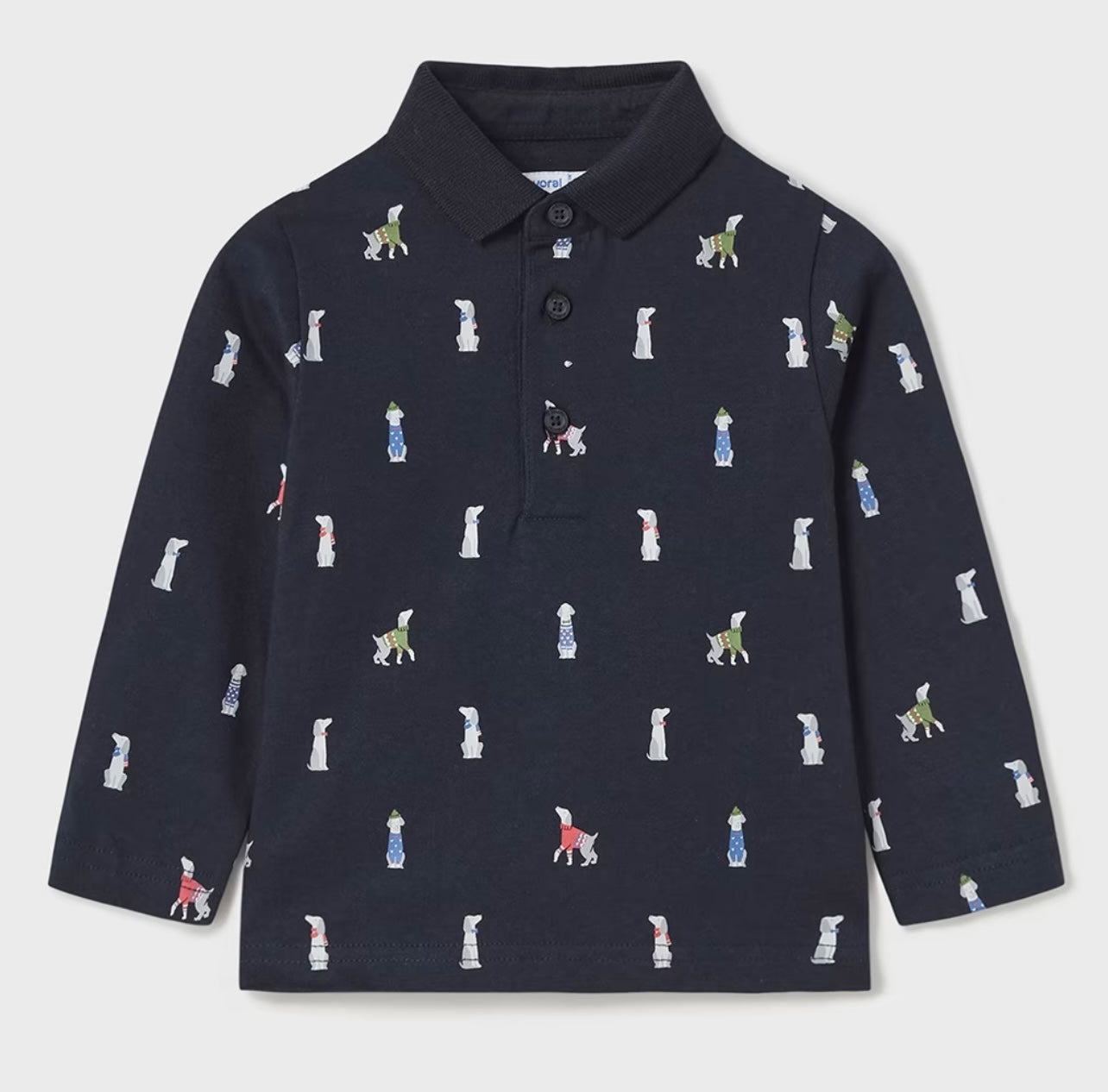 Printed Long Sleeve Top/Mayoral