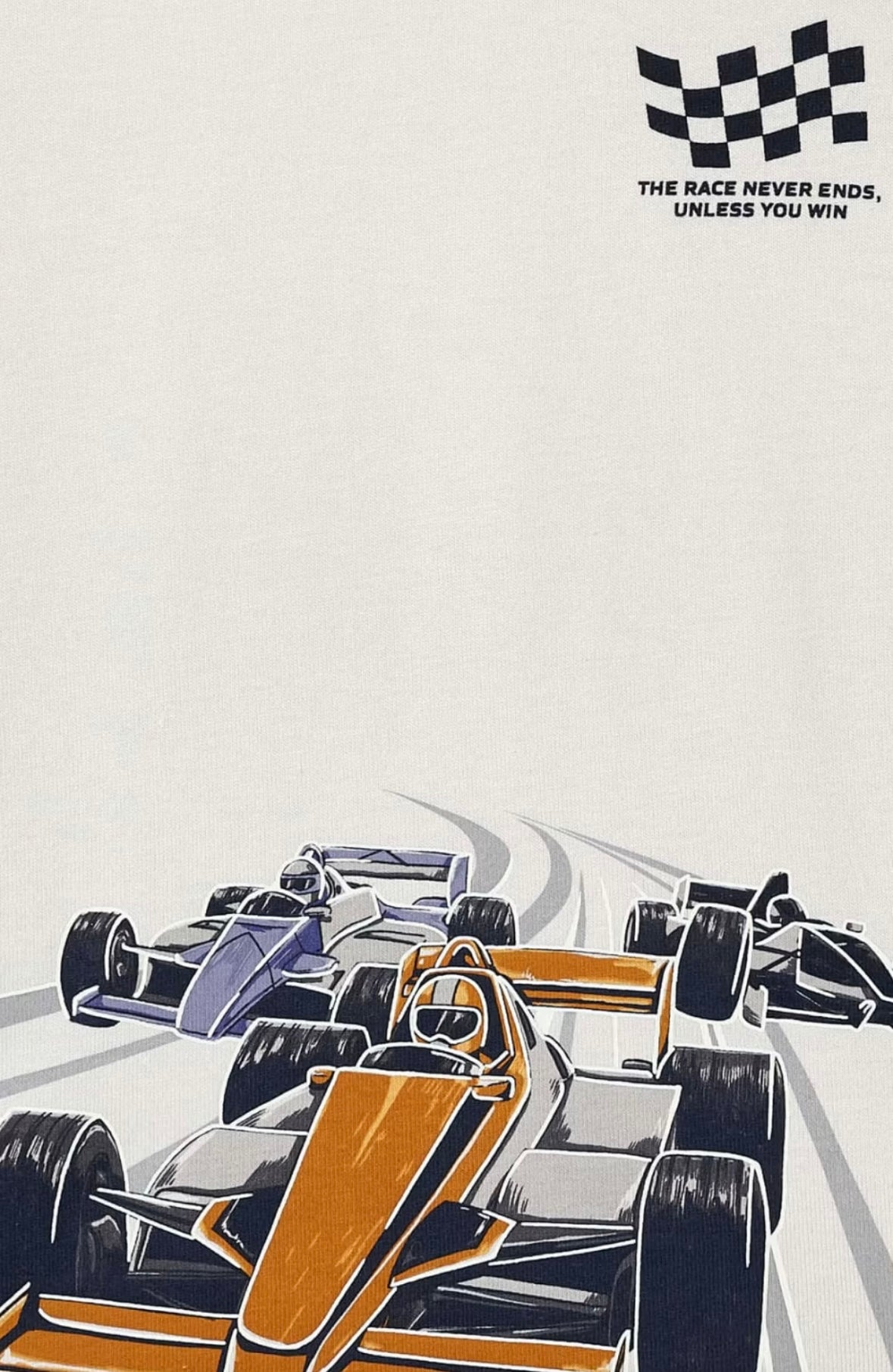 L/S Orange Car T-shirt/Mayoral