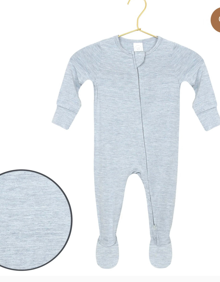 Crew Zipper Footie/Lou Lou