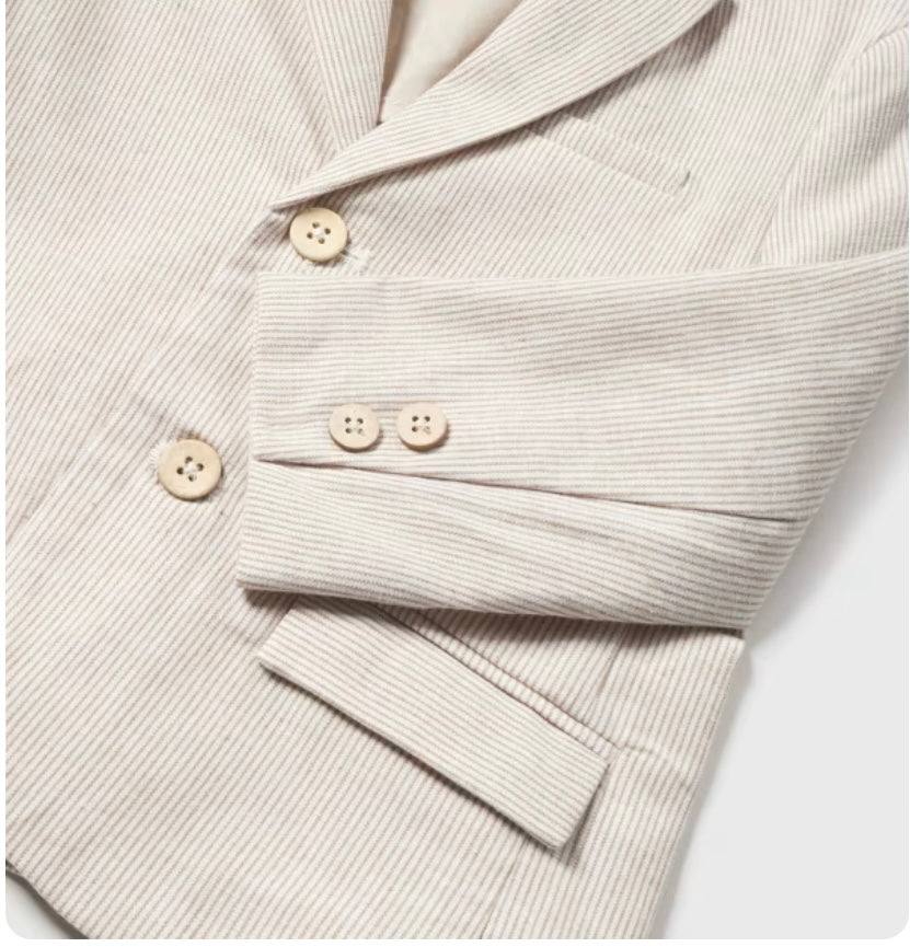 Boy Linen Blazer/Mayoral