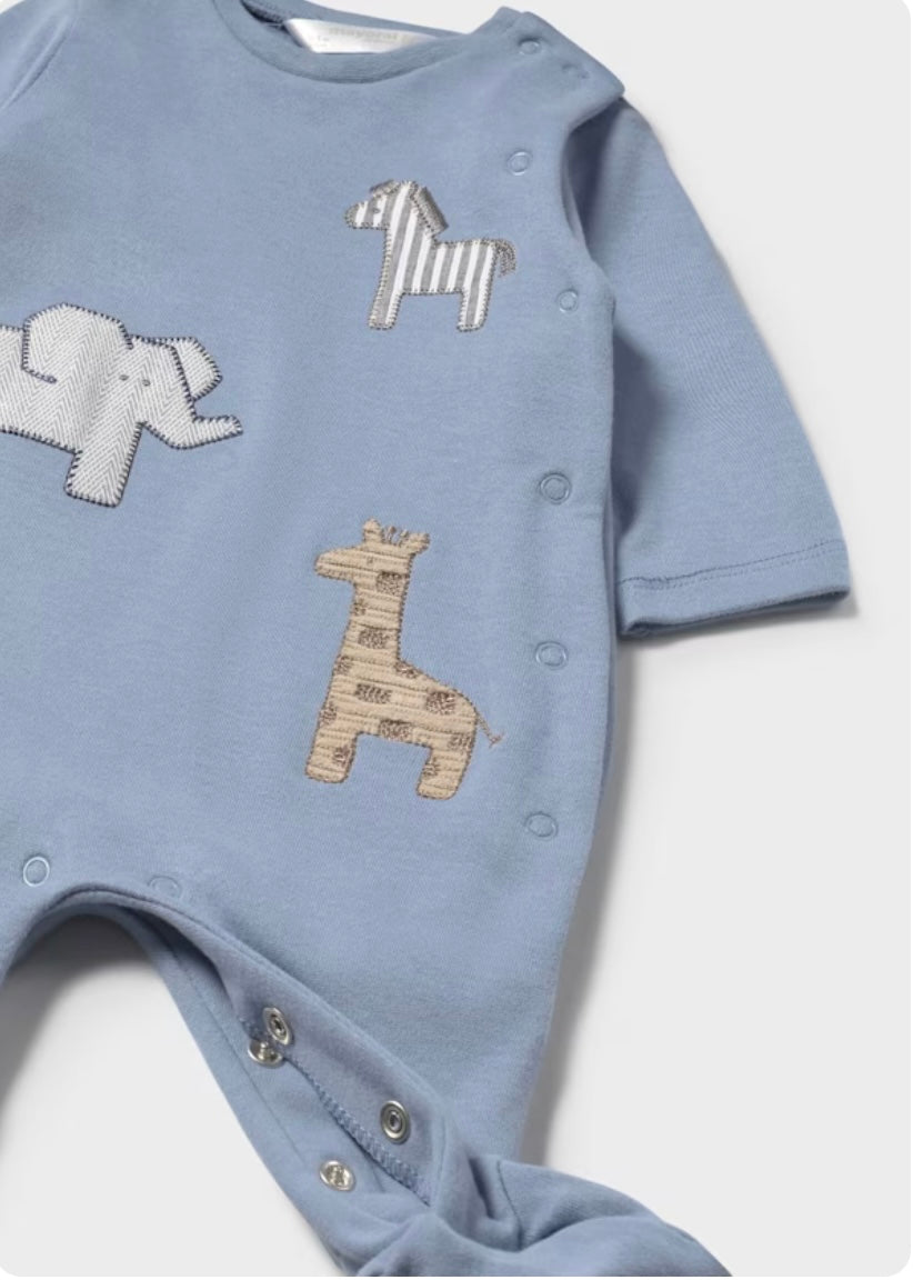 Boy Animal Printed Sleeper/Mayoral