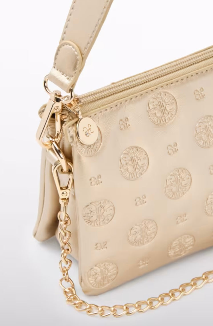 5938 Gold Logo Bag/Abel & Lula