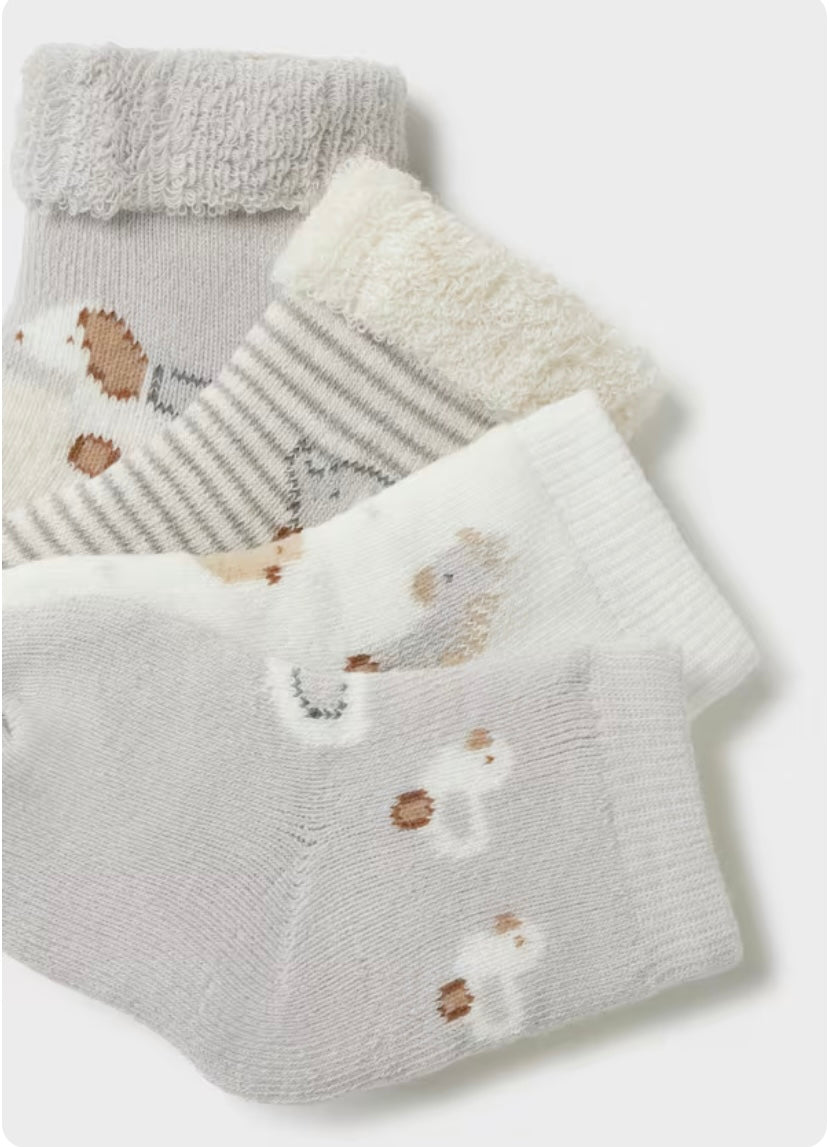 Baby Boy 4 Pack Socks/Mayoral