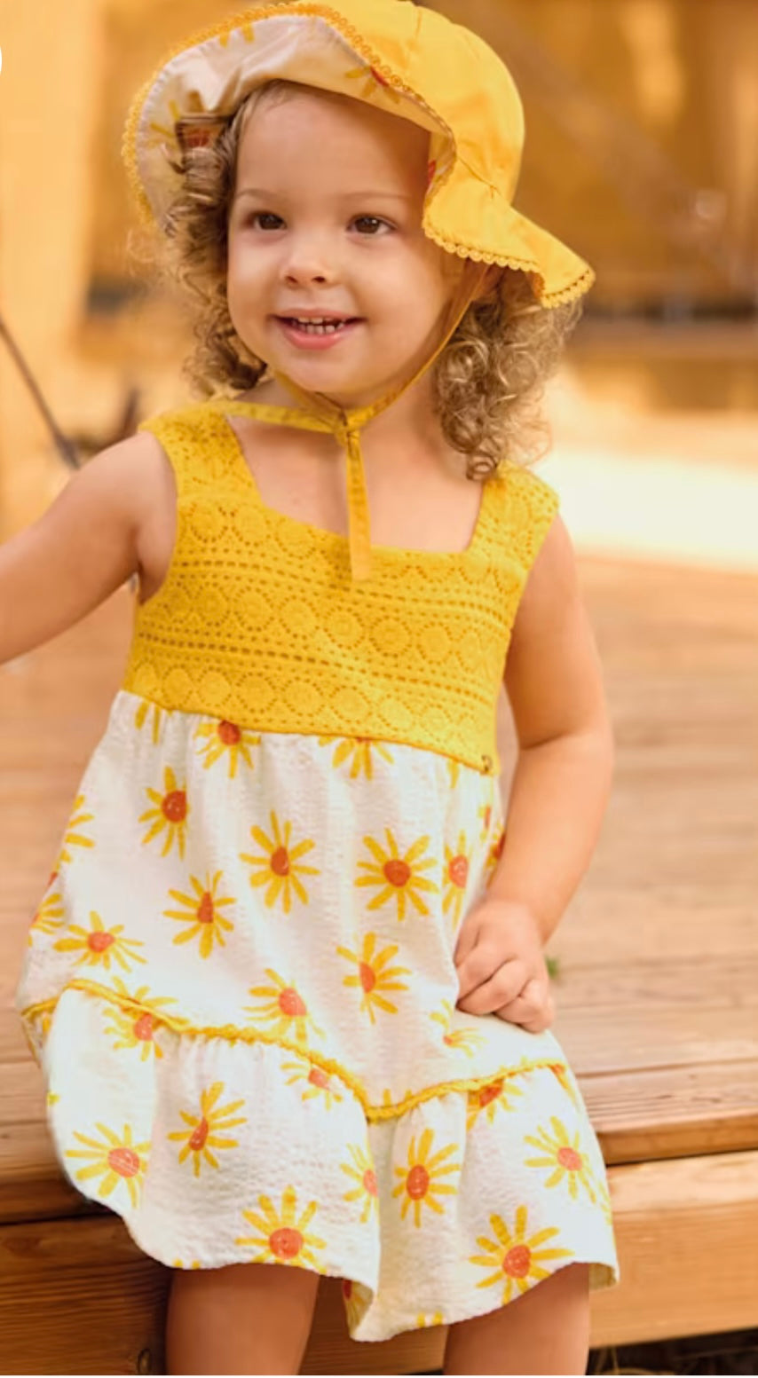 Flower Printed Dress/Mayoral