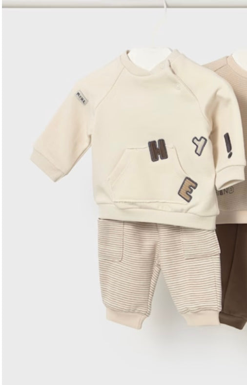 Boy Stripe Pant Set/Mayoral