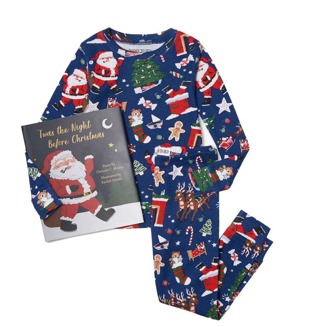 Books to Bed-Navy Night Before X-mas