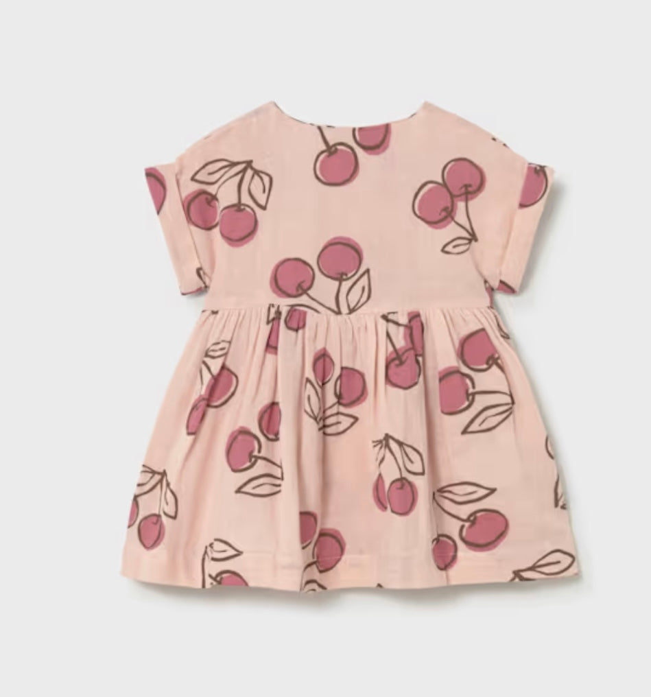 Cherry Printed Dress/Mayoral