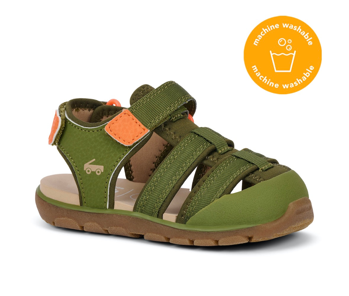 Wilder Close Toe Sandal/See Kai Run