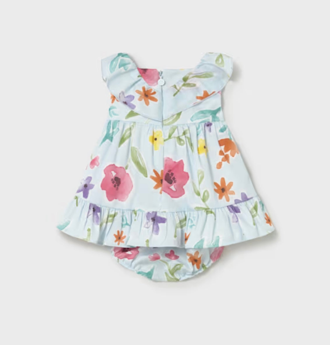 Floral Dress W/Bloomers/Mayoral