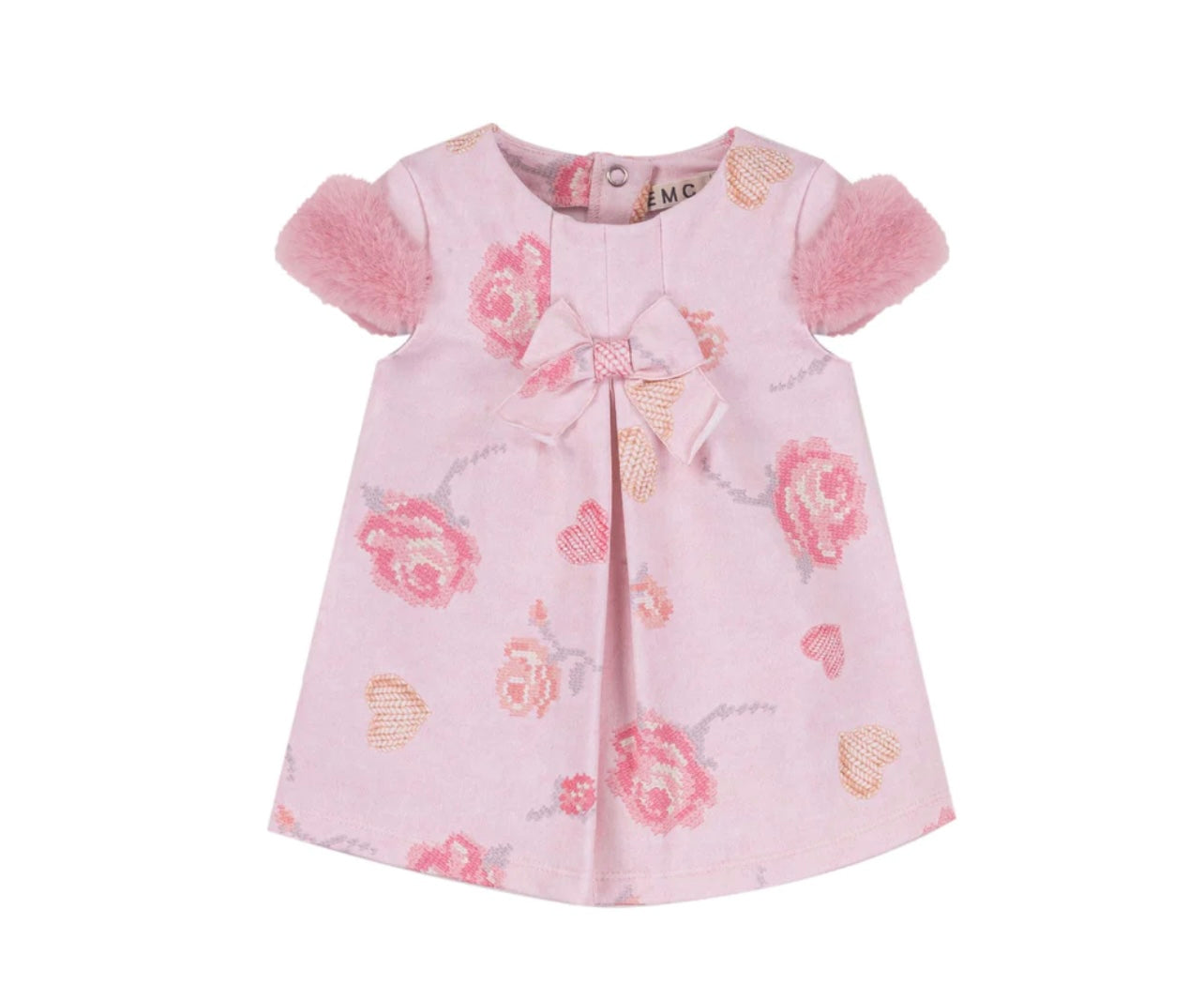 Printed Fleece Dress/EMC