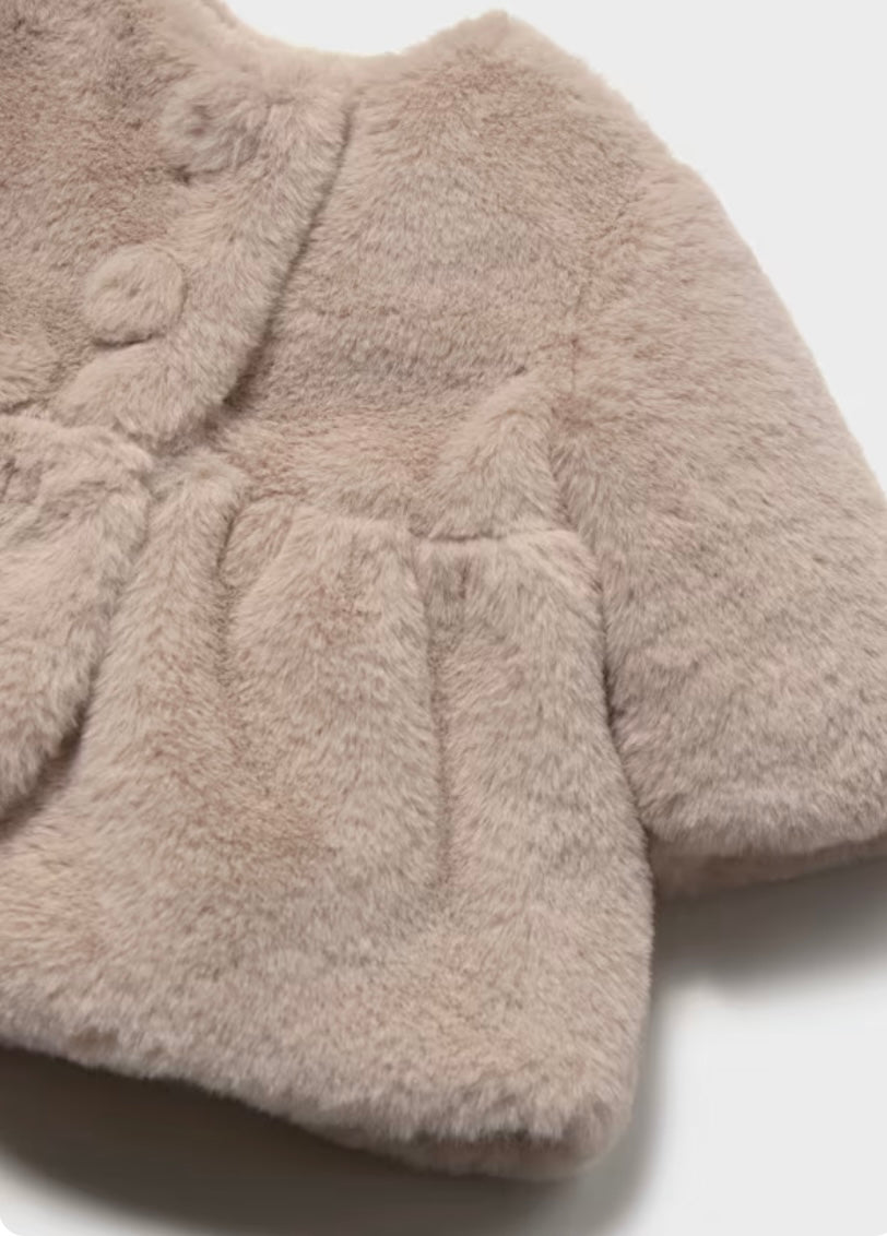 Baby Faux Fur Coat/Mayoral