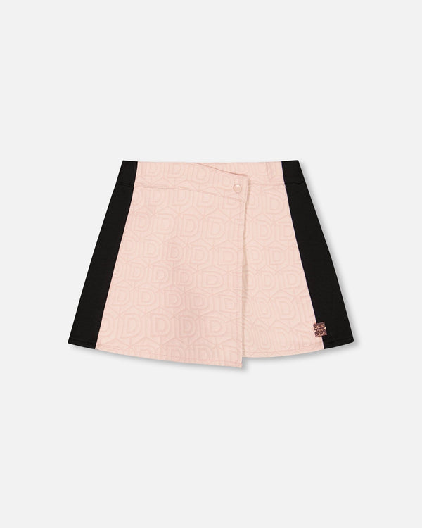 Skort w/ Contrast Panel/Deux par Deux