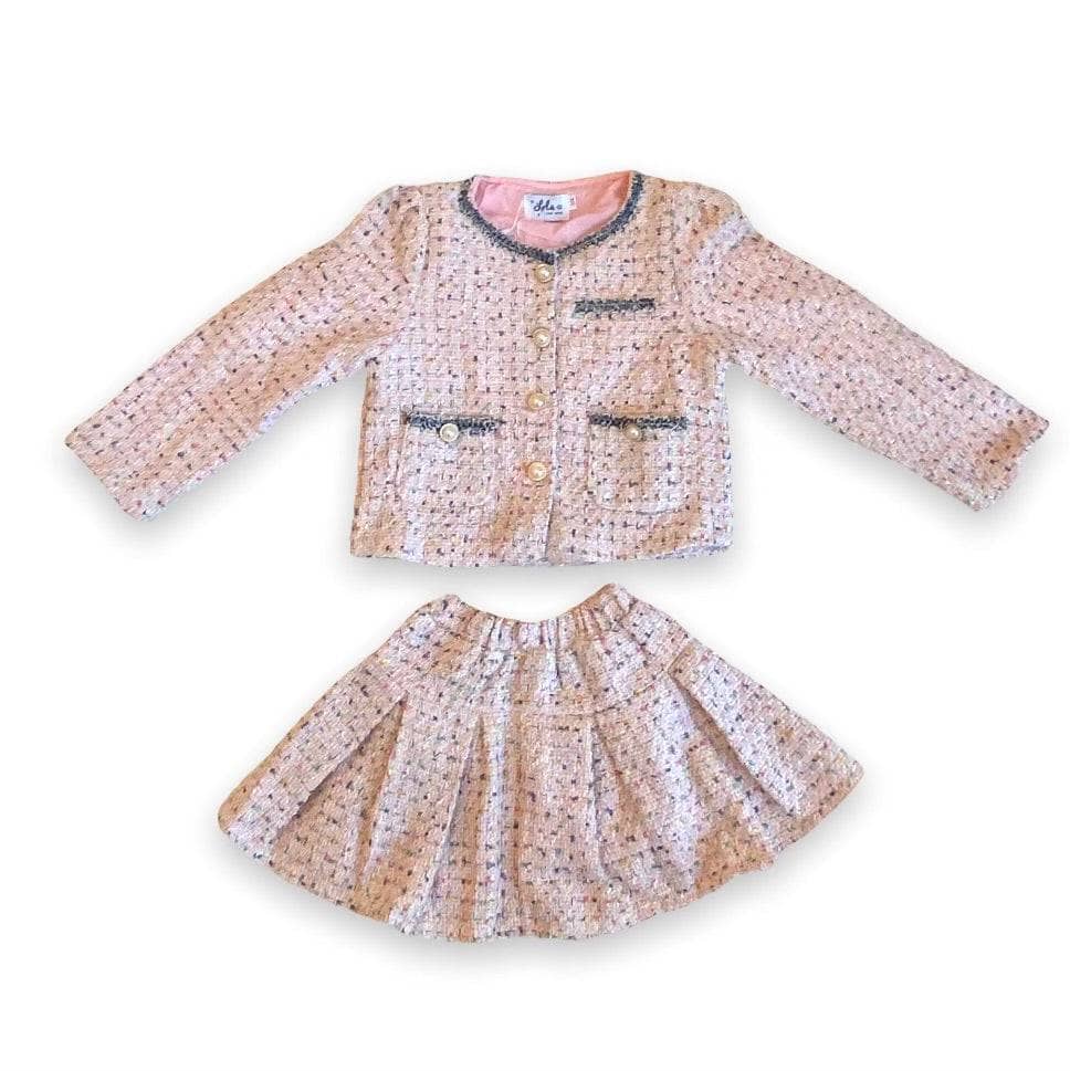 Ivy Tweed Plaid Set/Lola