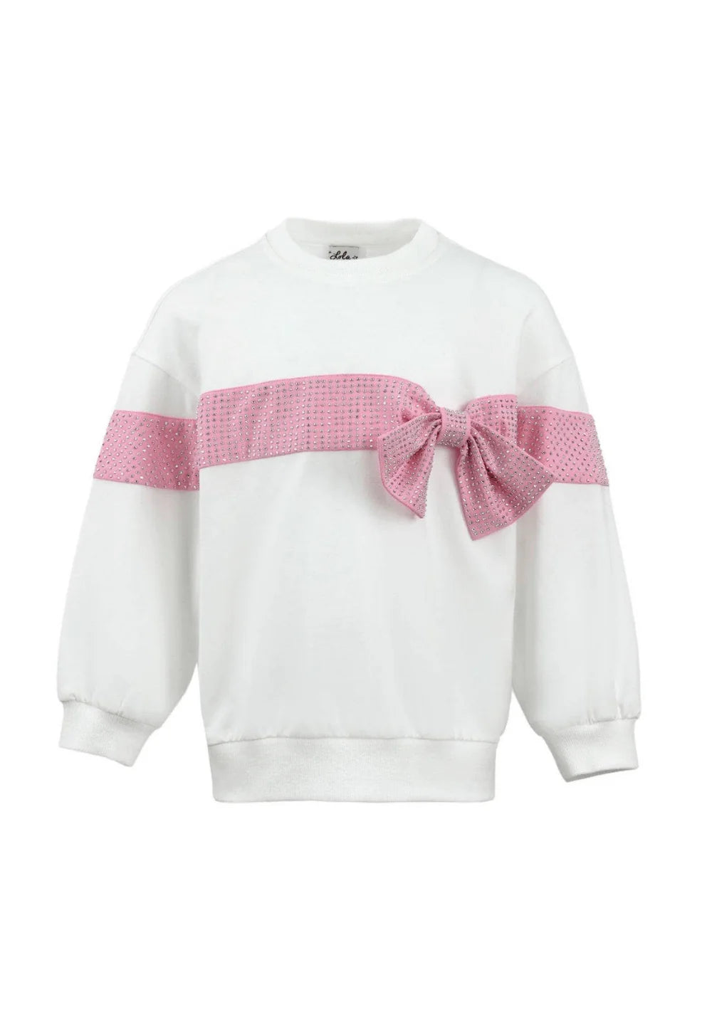 Crystal Bow Sweater/Lola and the Boys