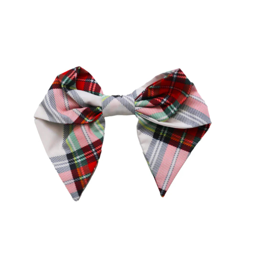 Classic Bow Plaid/Be Girl