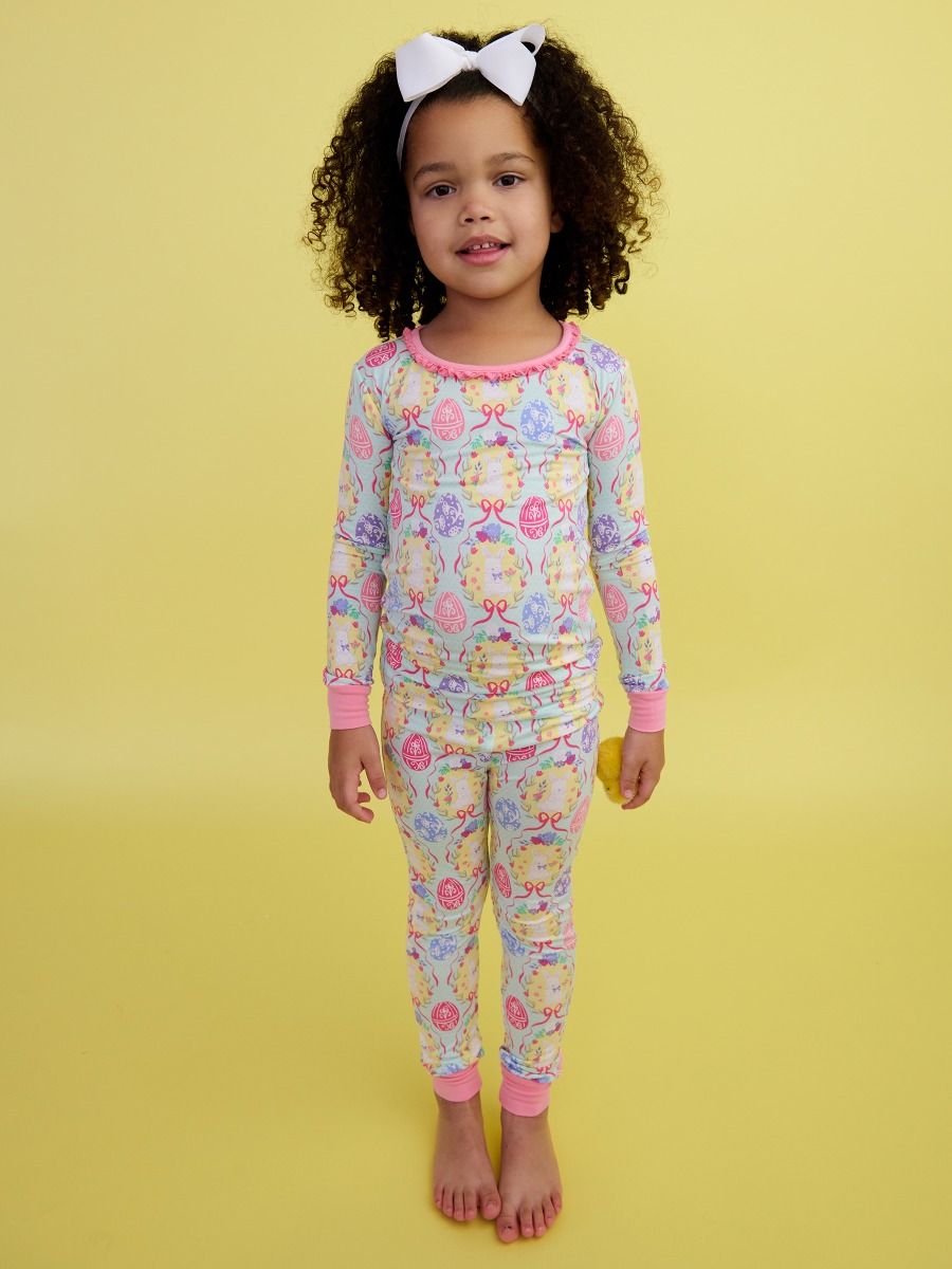 Bunnies in Bloom PJ Set/Ruffle Butts