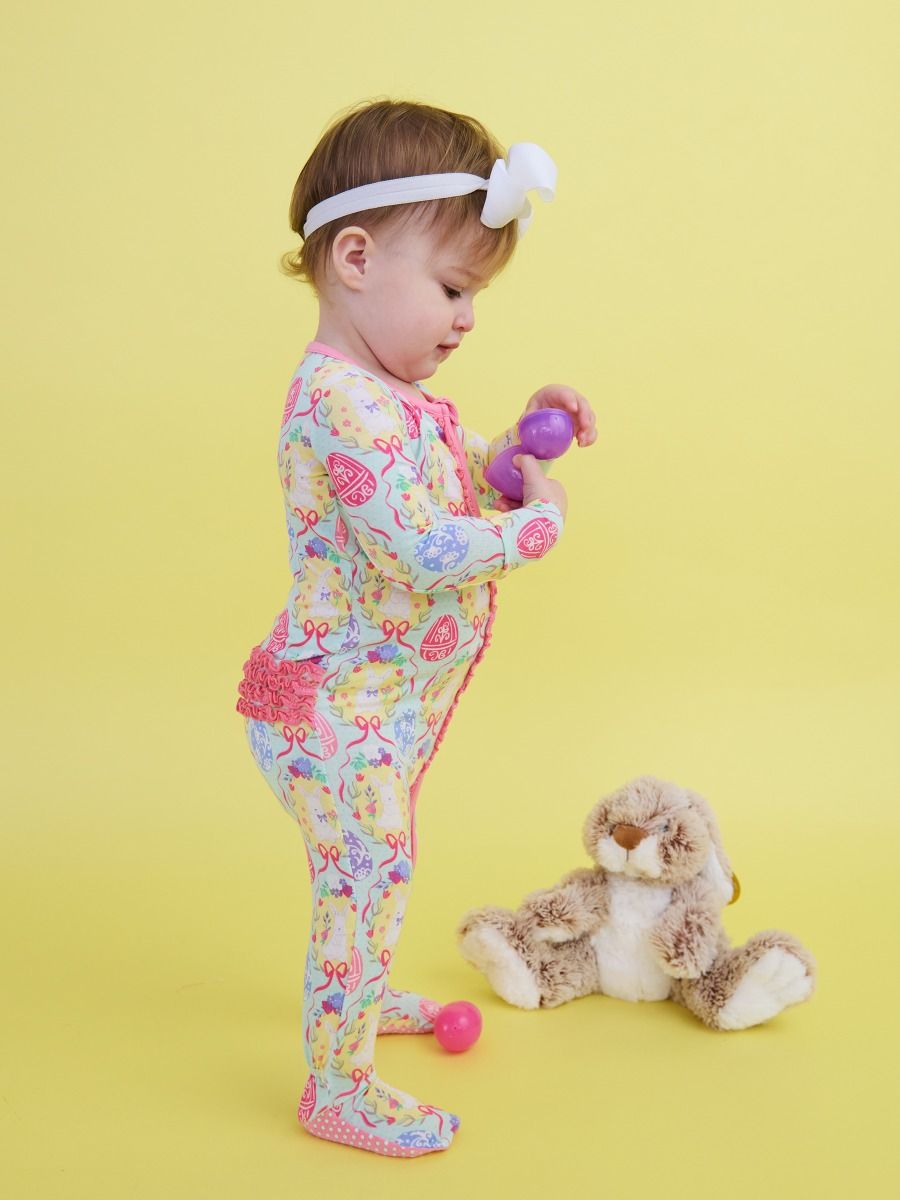Bunnies in Bloom One Piece/Ruffle Butts