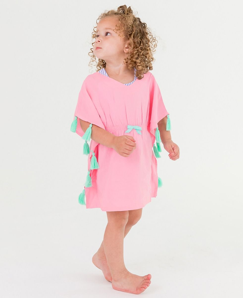 Tassel Kaftan Cover-Up/Ruffle Butts