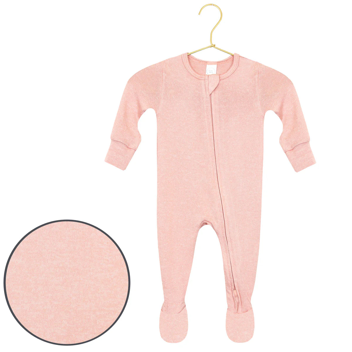 Piper Plush Knit Footie/Lou Lou