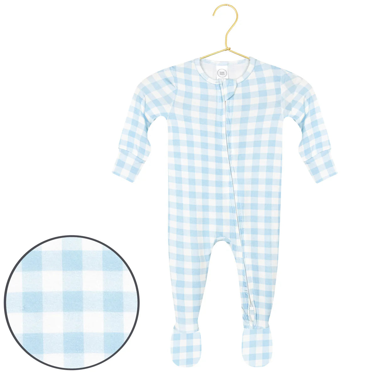 Walker Zipper Footie/Lou Lou