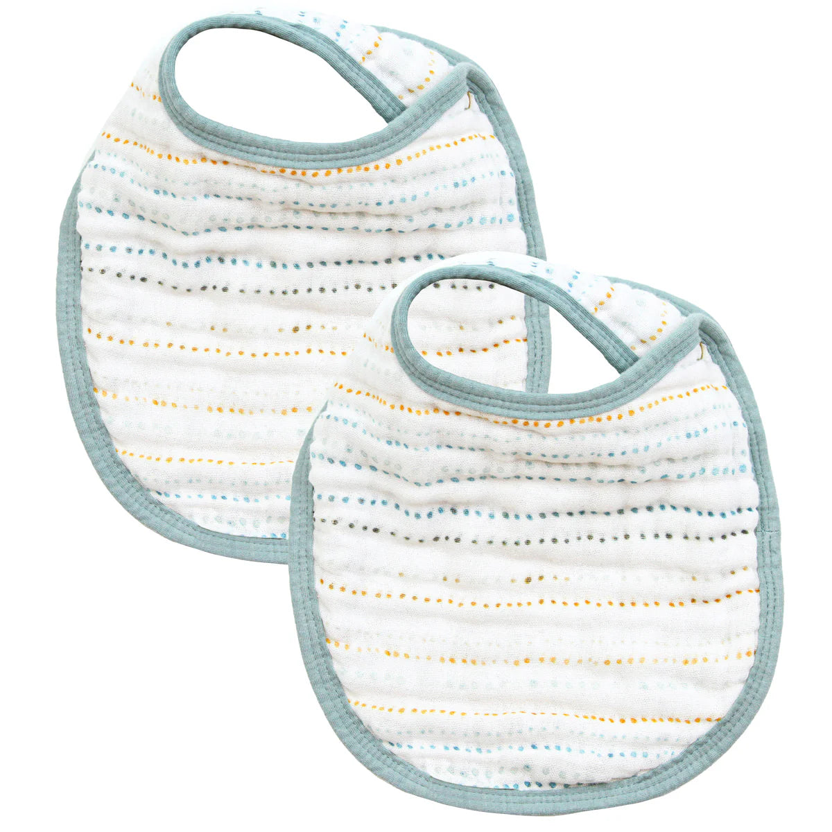 Muslin Bib 2 Pack/Lou Lou