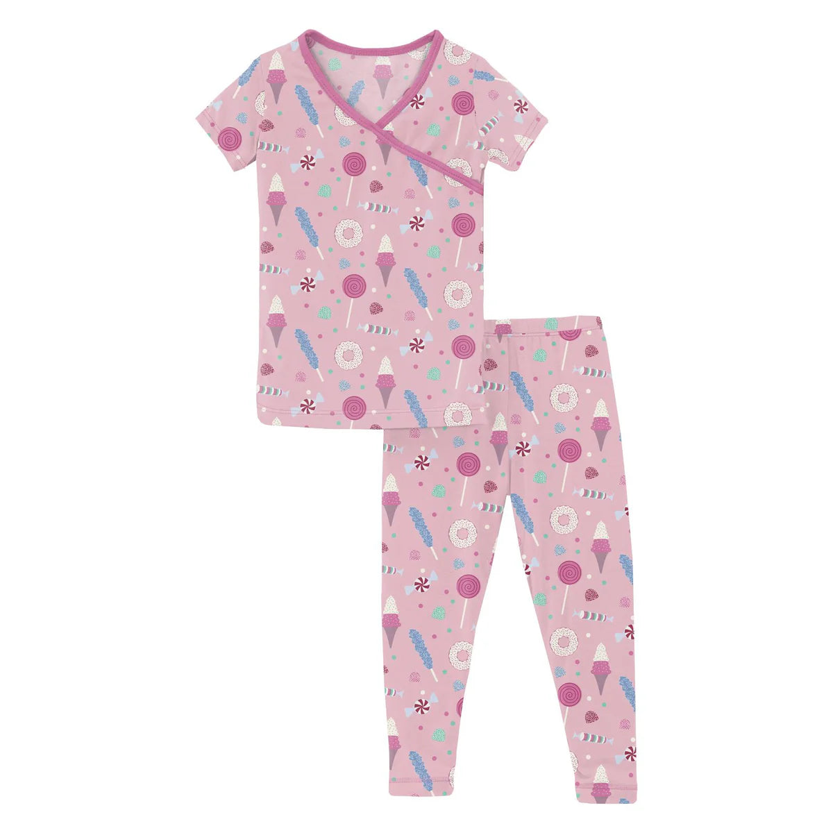 S/S Pajama Set Cake Pop Candy Dreams/KicKee Pants