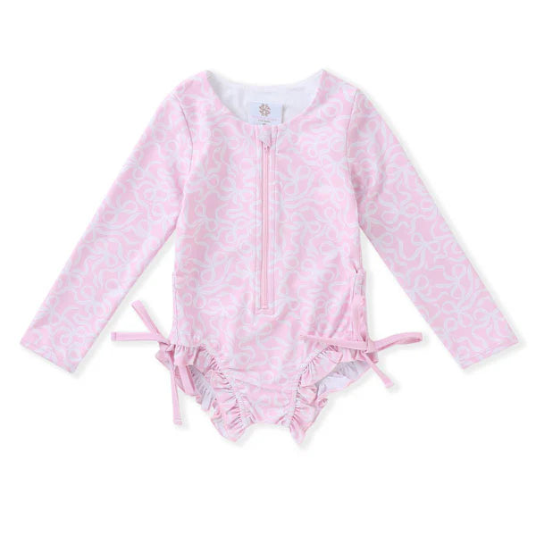 Bows L/S Baby Rashguard/Swoon Kids