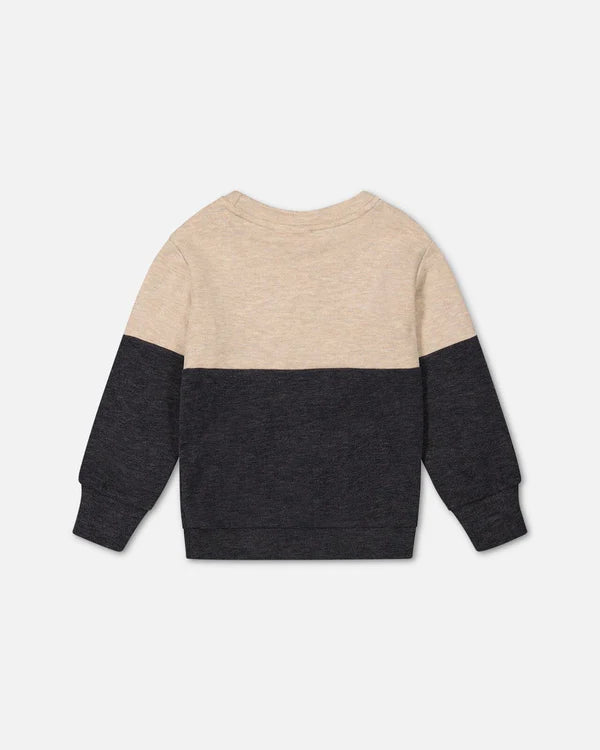 Quilted Pocket Jersey Top/Deux Par Deux
