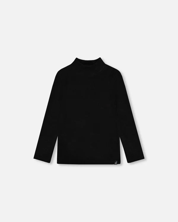 Soft Mock Neck Top/Deux Par Deux