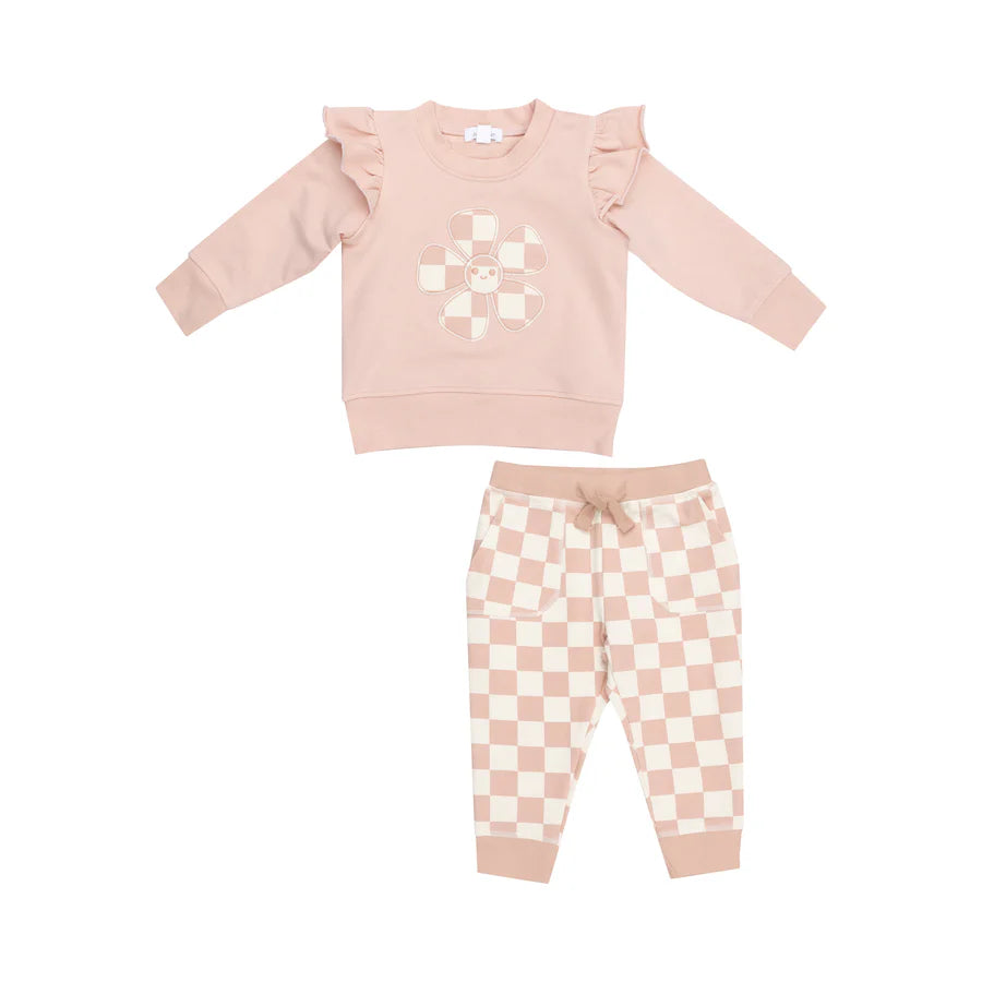 Checkerboard Jogger Set/Angel Dear