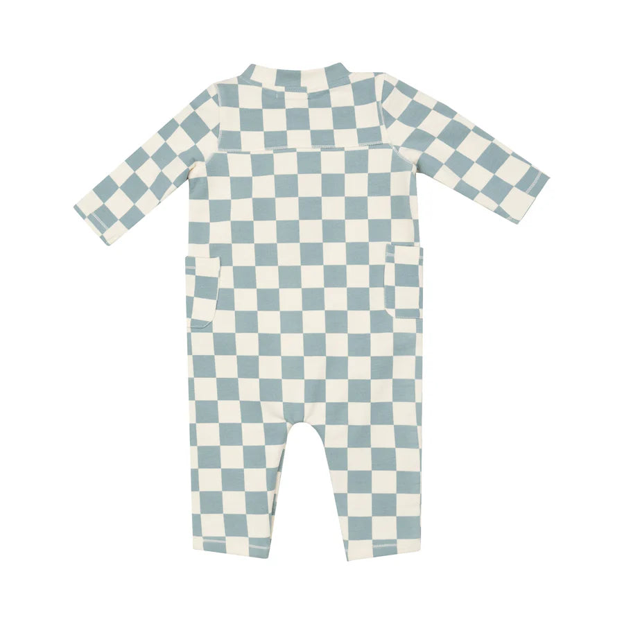 Uni Romper-Checkerboard