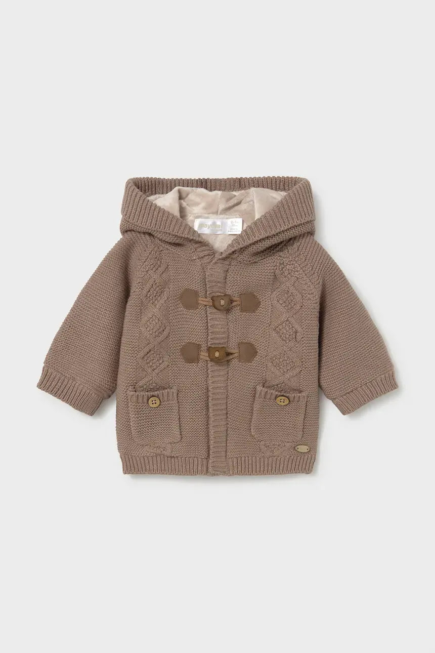 Cable Knit Lined Cardigan/Mayoral