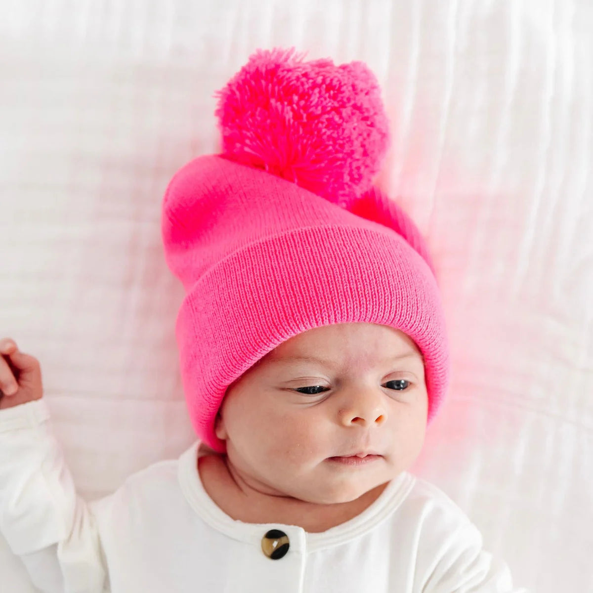 Pom Beanie Hot Pink/Lou Lou