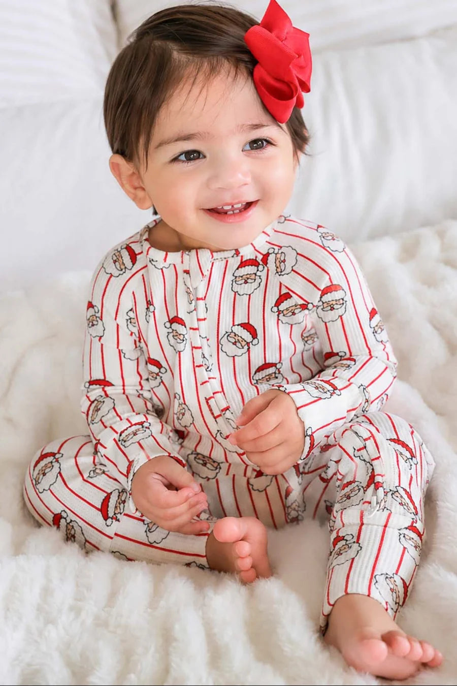 Holly & Jolly Romper/Caden Lane