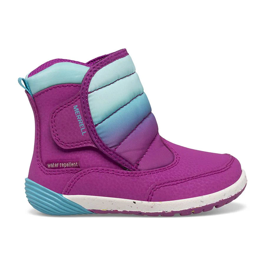 Bare Steps Puffer Boot-Purple : 10b