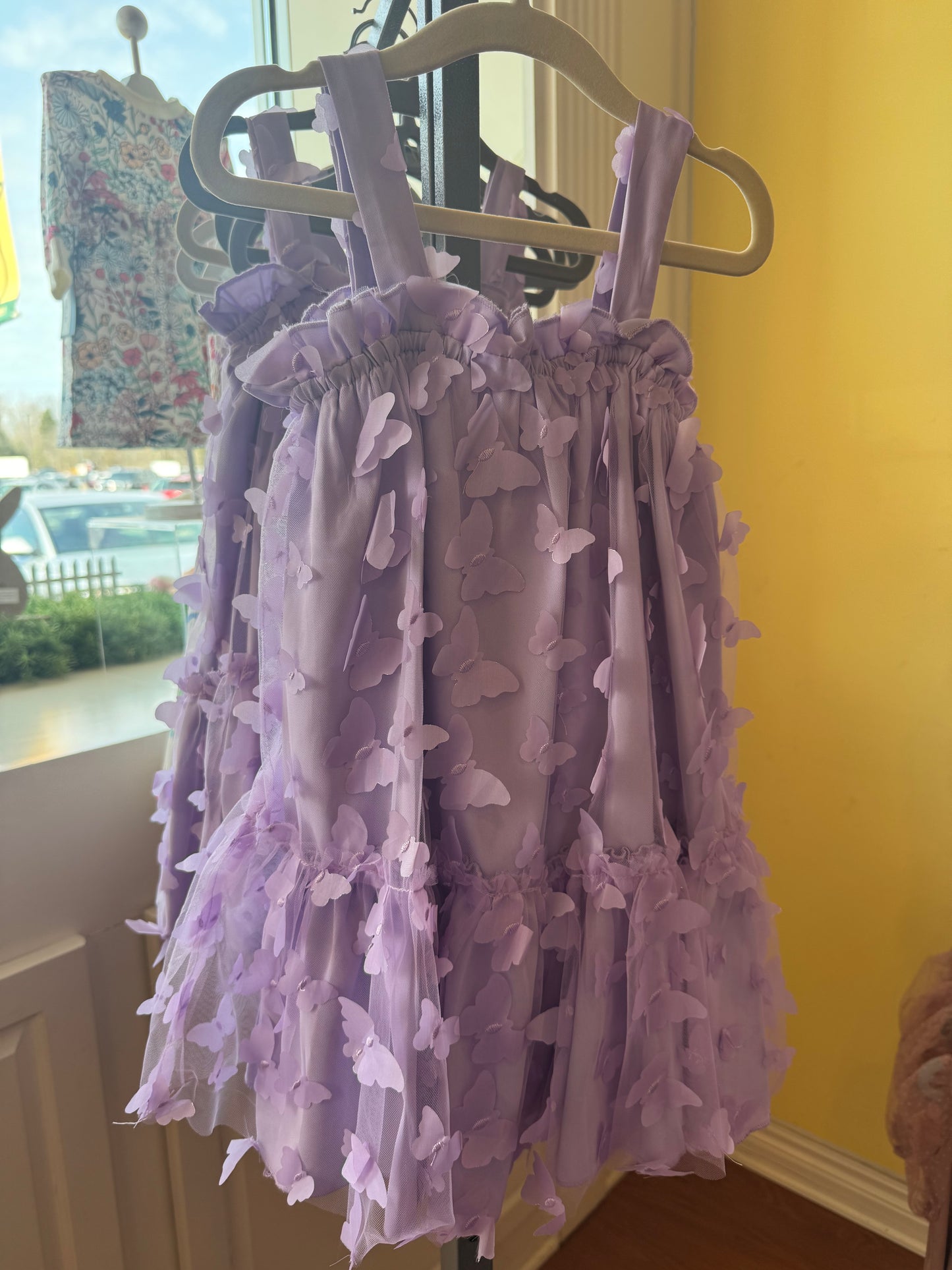 3D Butterfly Mesh Dress/Baby Sara